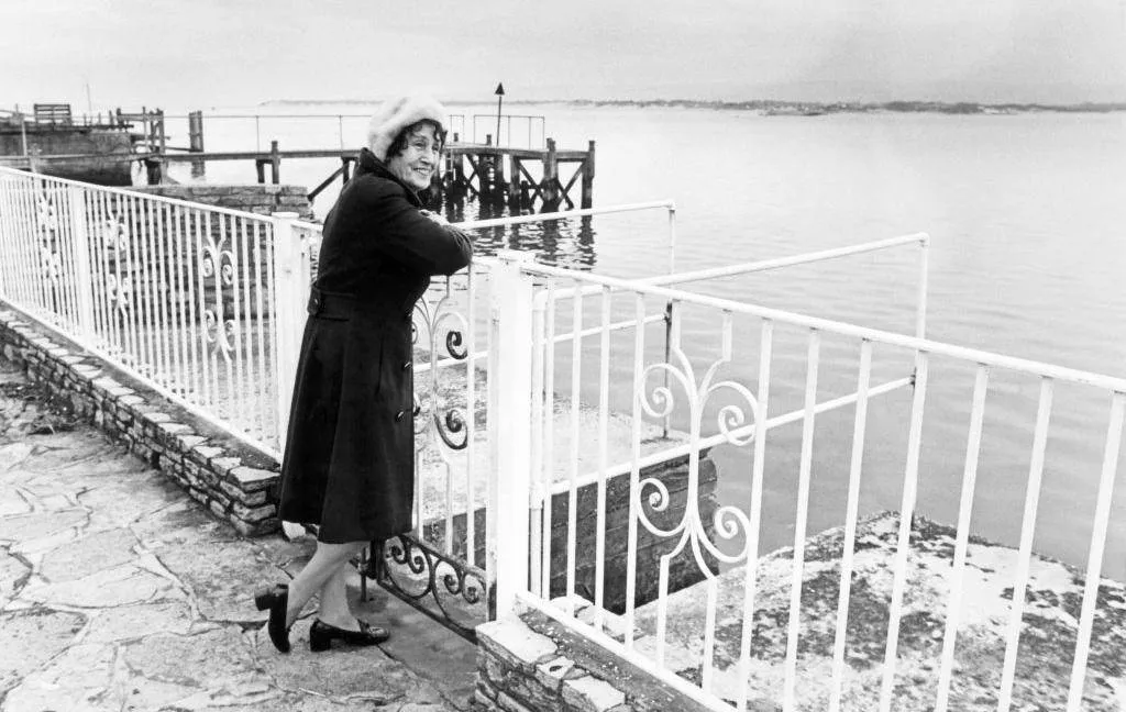Lennon's aunt by the water