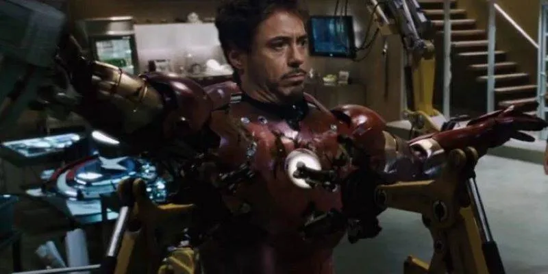 Captain America's Sheild Can Be Seen In Iron Man