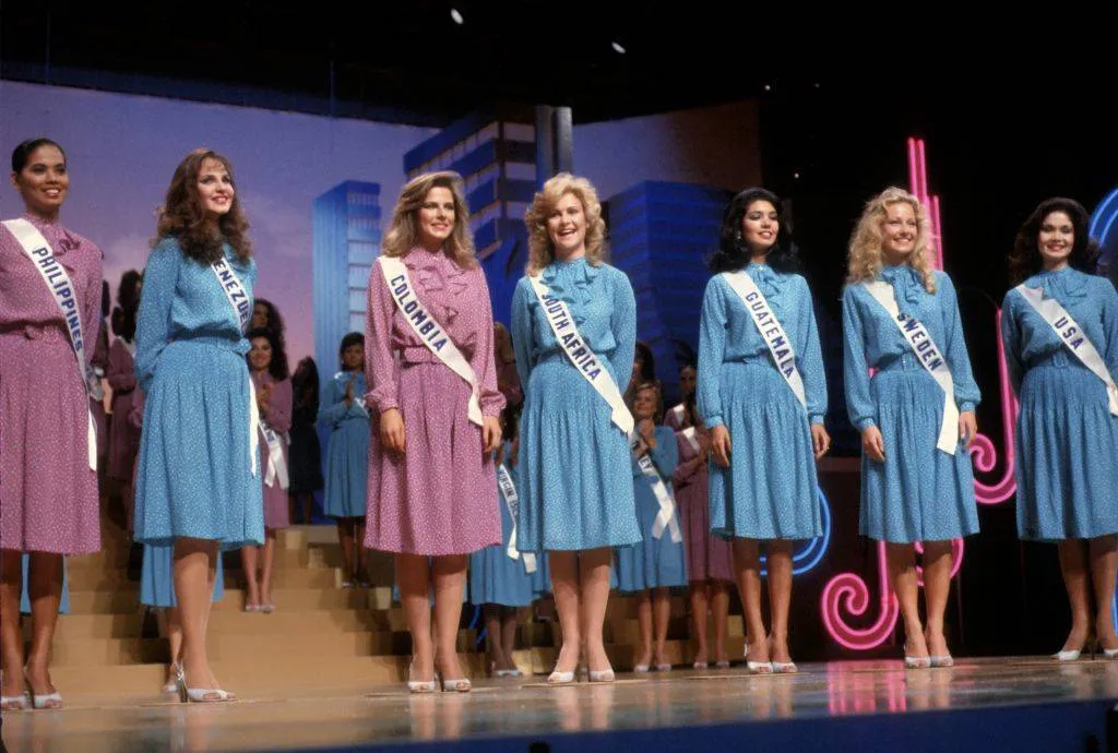 an early miss universe from the 80s