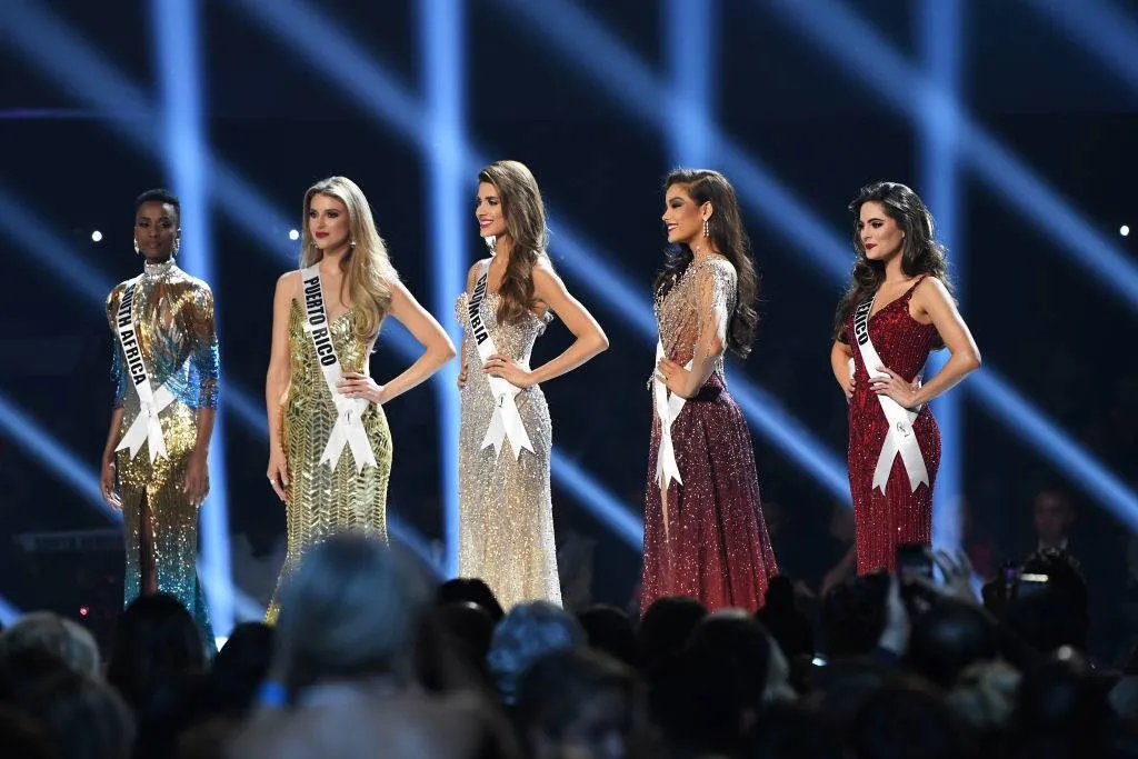 final miss universe contestants on the stage
