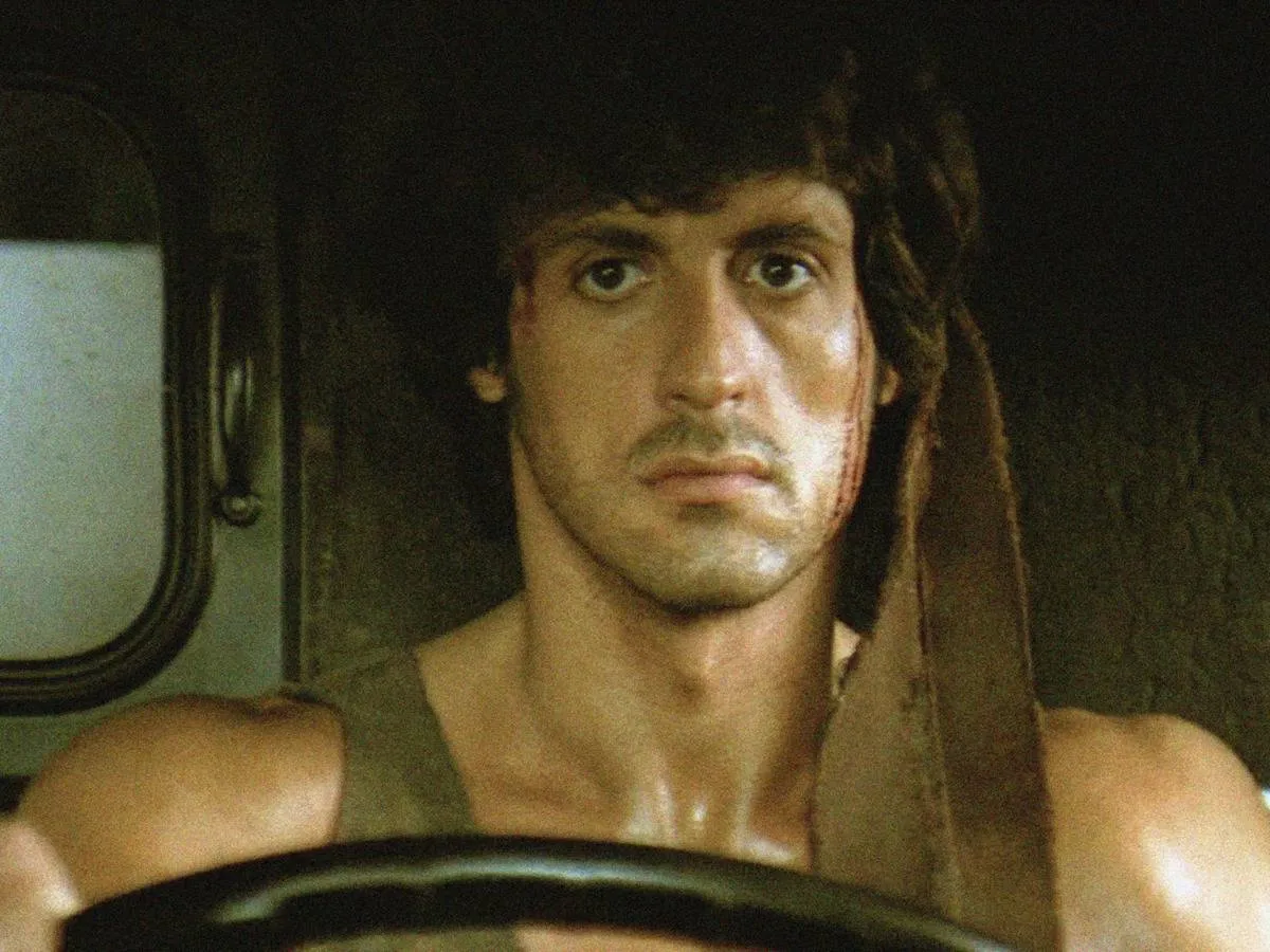 Rambo driving 