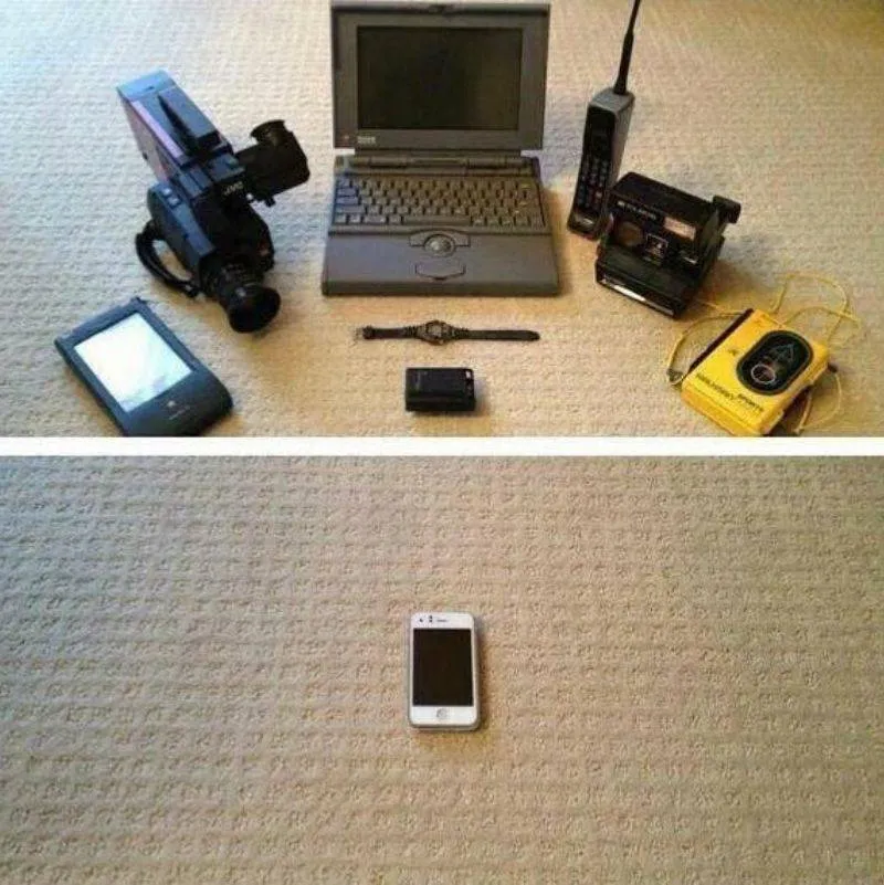 how much technology has changed over the years 
