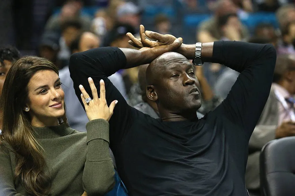 Yvette Prieto and her husband and owner of the Charlotte Hornets, Michael Jordan