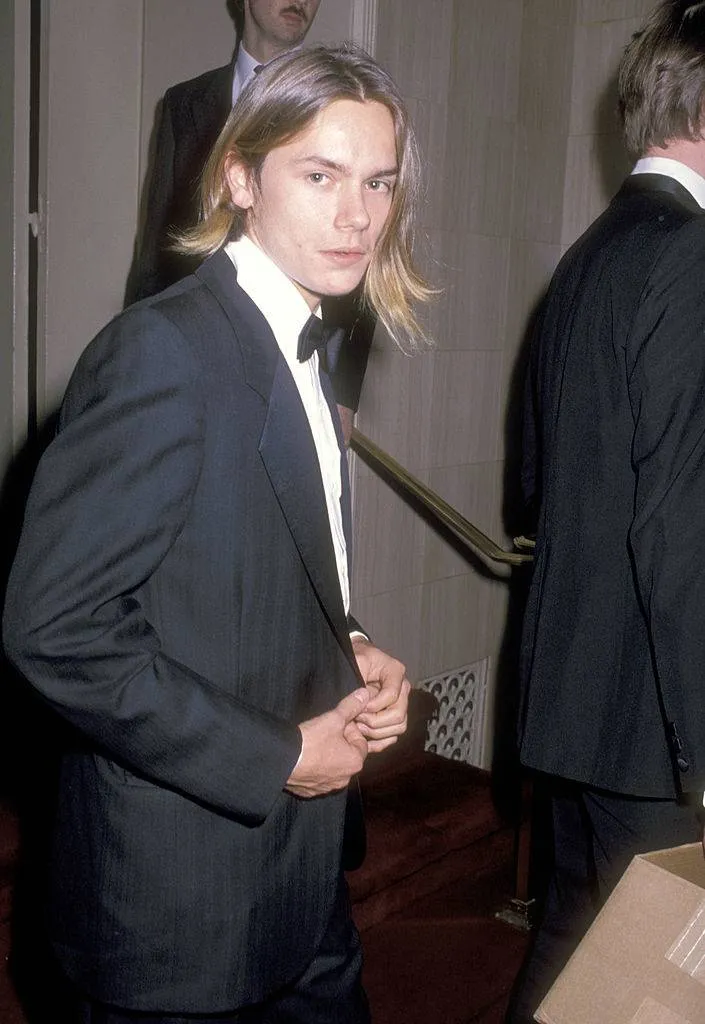 Actor River Phoenix attends the Fourth Annual American Museum of the Moving Image Salute to Sidney Poitier
