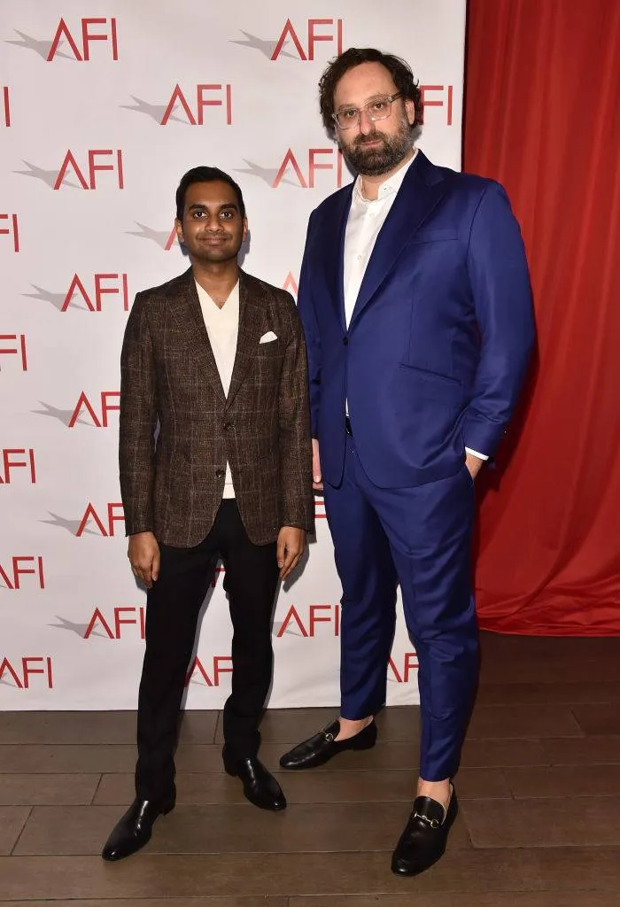 Aziz Ansari and Eric Wareheim attend the 18th Annual AFI Awards 