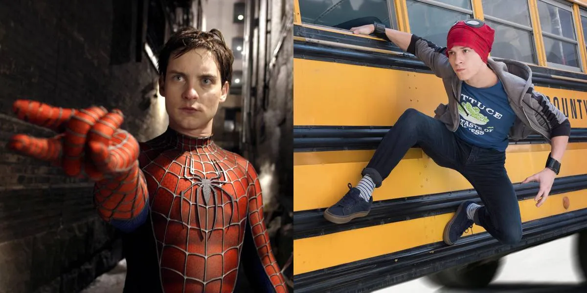 Tobey Maguire And Tom Holland -- Peter Parker/Spider-Man