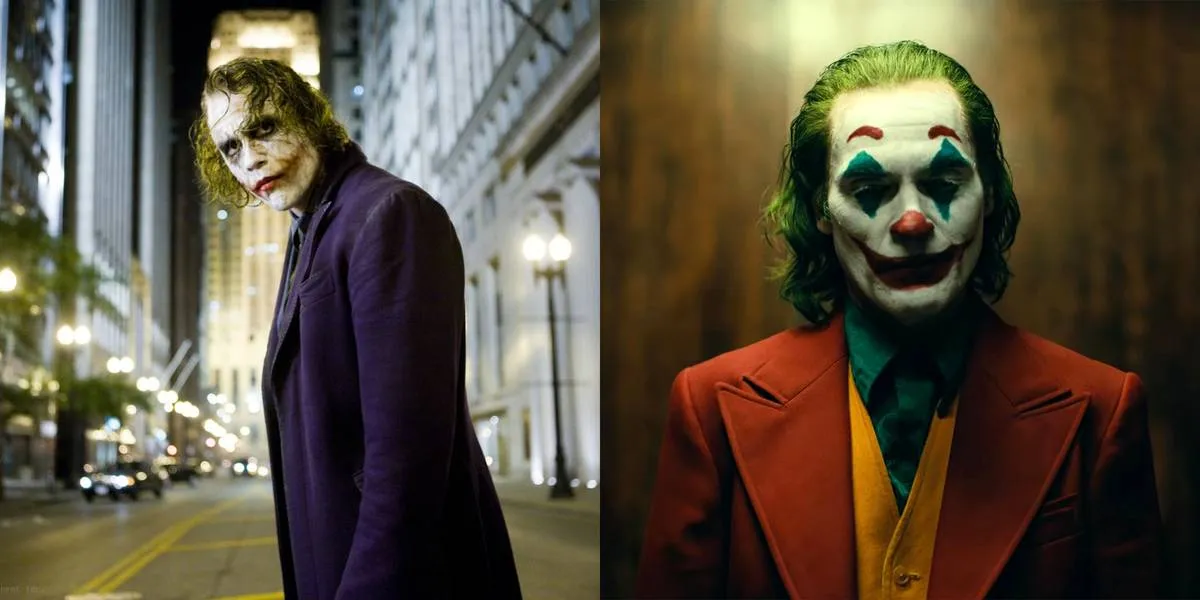 Heath Ledger And Joaquin Phoenix -- Joker