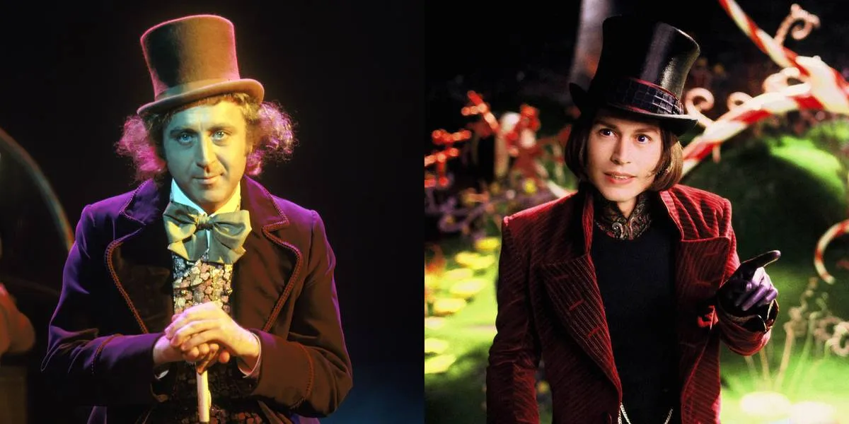 Gene Wilder Vs. Johnny Depp -- Willy Wonka