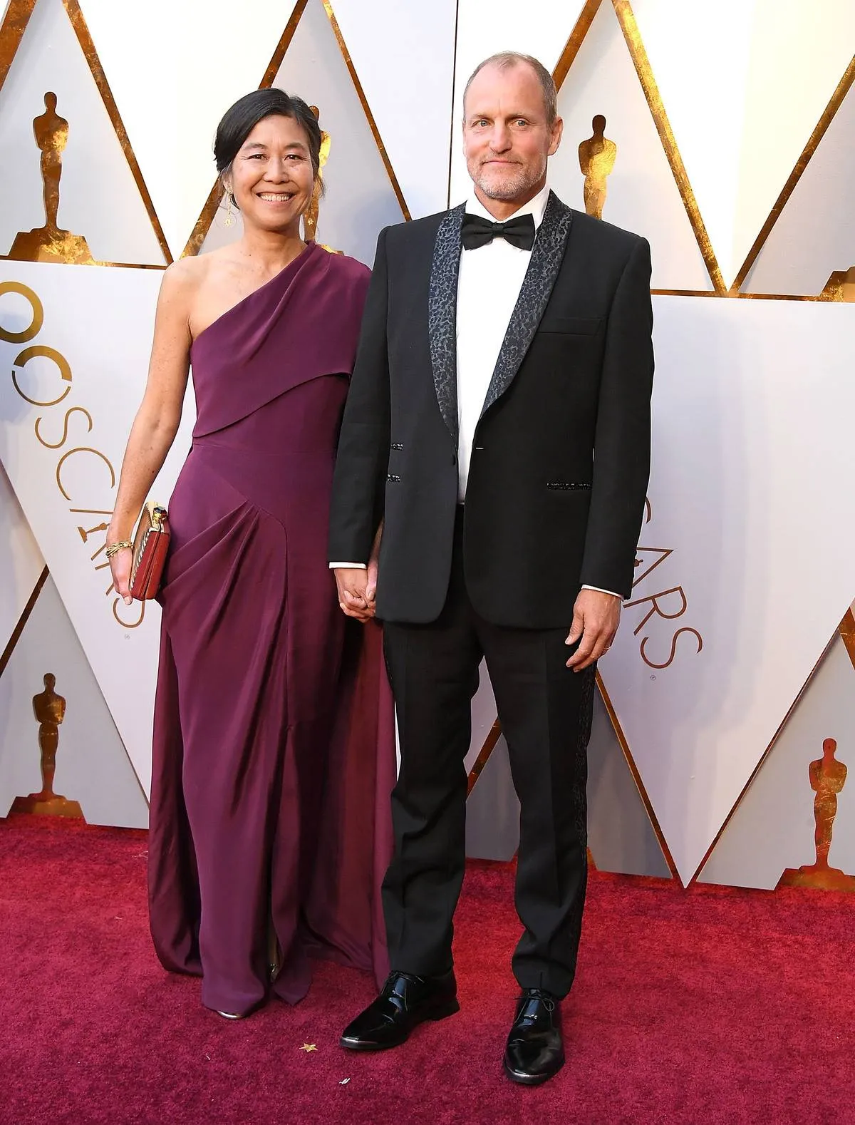Woody Harrelson And Laura Louie