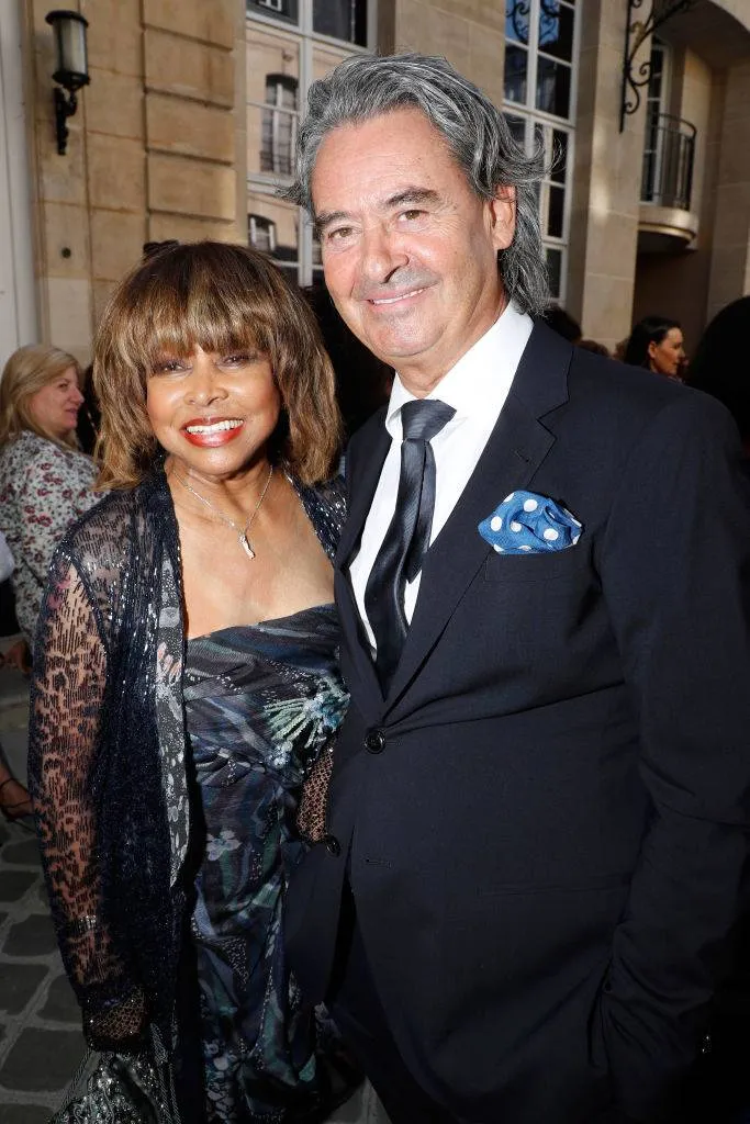 Singer Tina Turner and her husband Erwin Bach