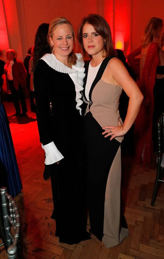 Astrid Harbord and Princess Eugenie attend The Charge II boxing fundraiser