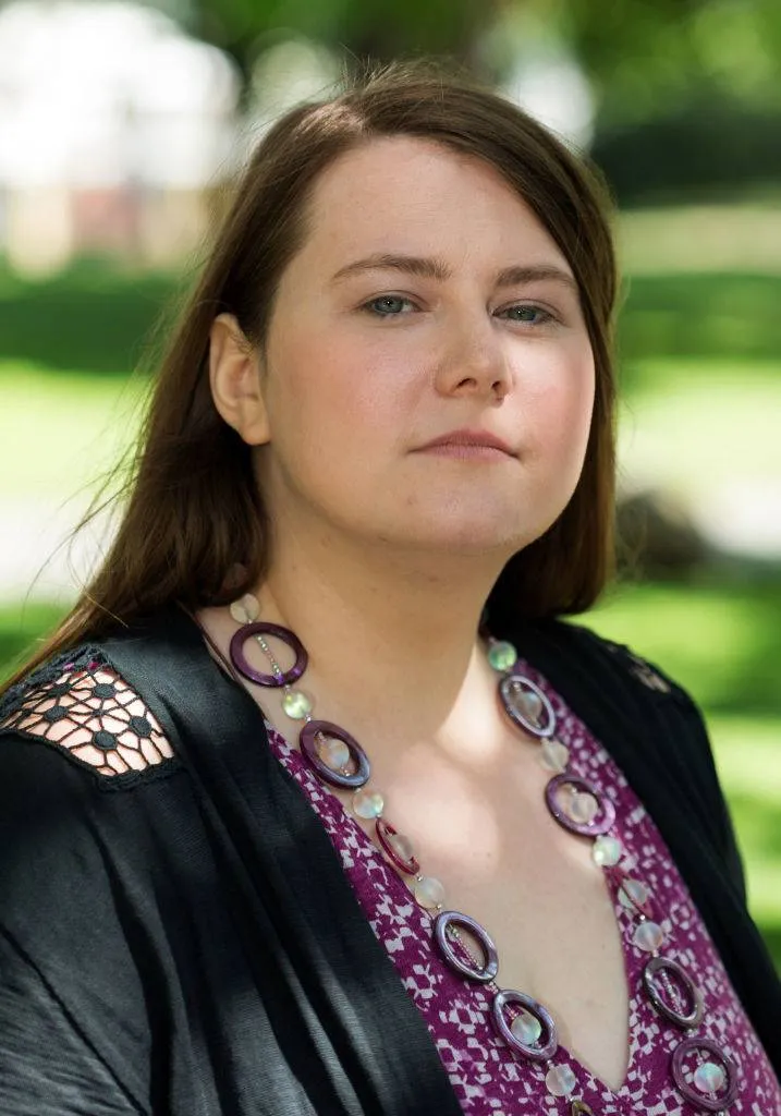 Natascha Kampusch, who was held captive and abused for years, pictured during an interview
