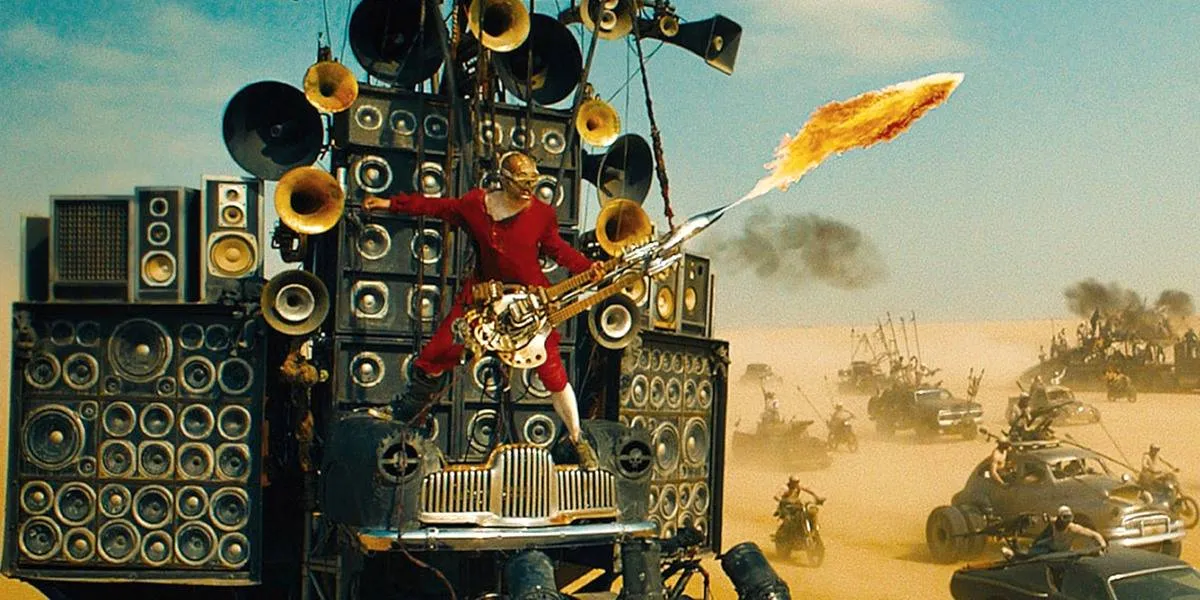 Those Were Real Flames Coming Out Of The Mad Max Guitar