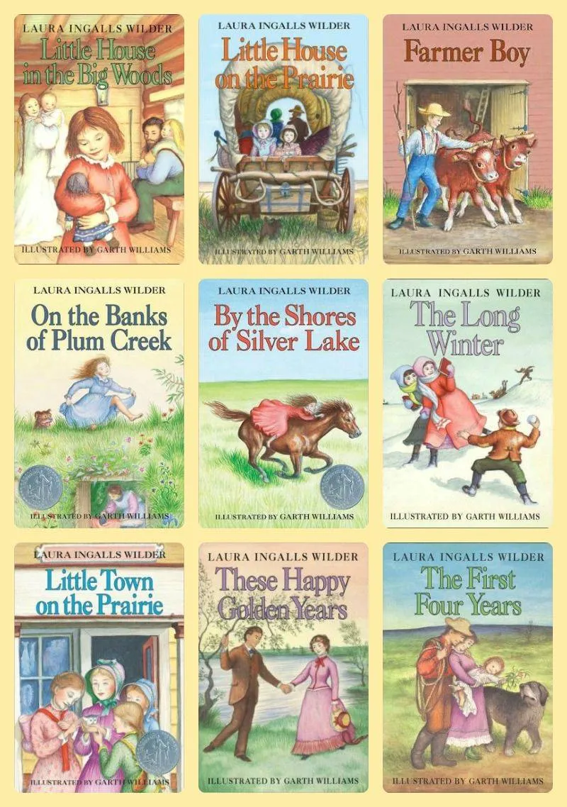 Laura Ingalls Wilder's 'Little House on the Prairie' Book Series