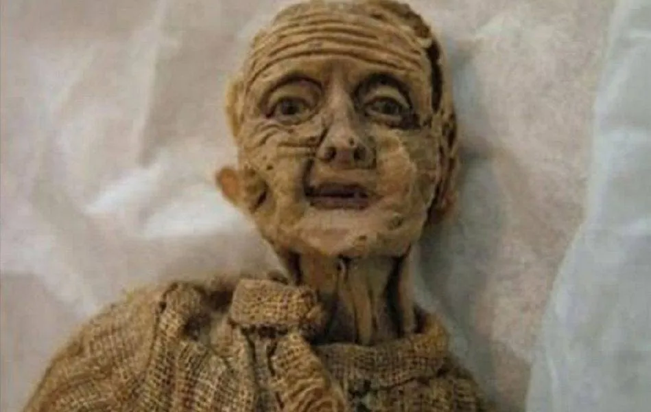 aging doll