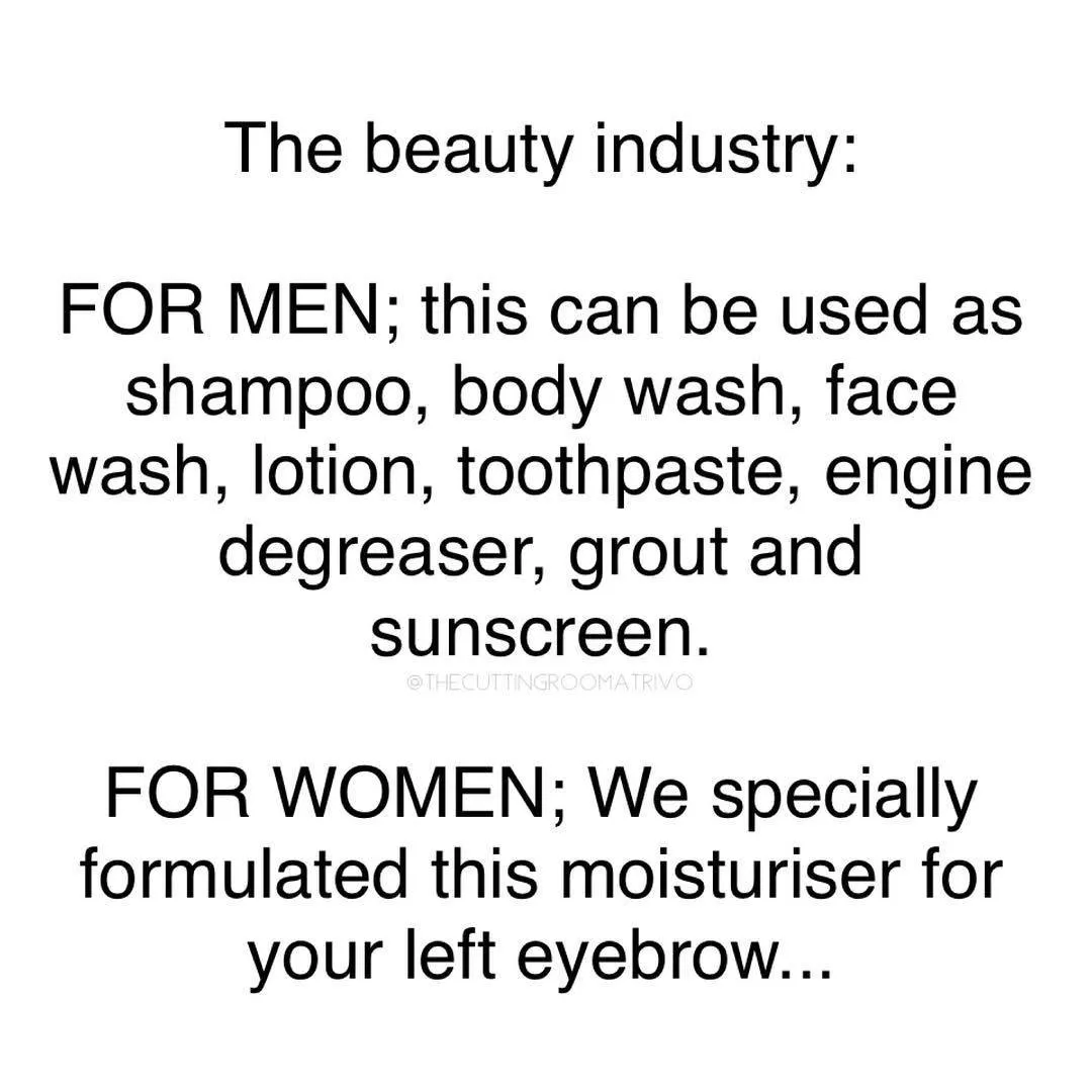 text about the beauty industry