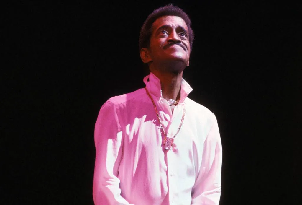 Sammy Davis, Jr. en concert à Paris dans les années 70, France. Circa 1970.
