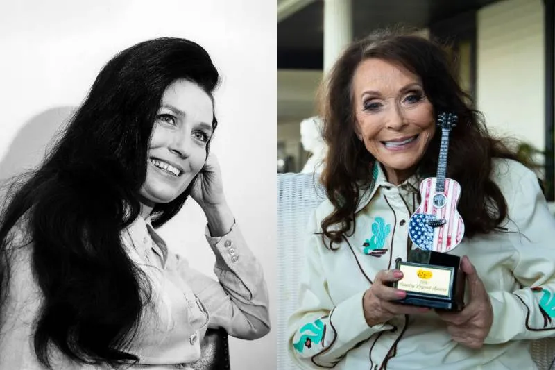 loretta lynn young and old photos