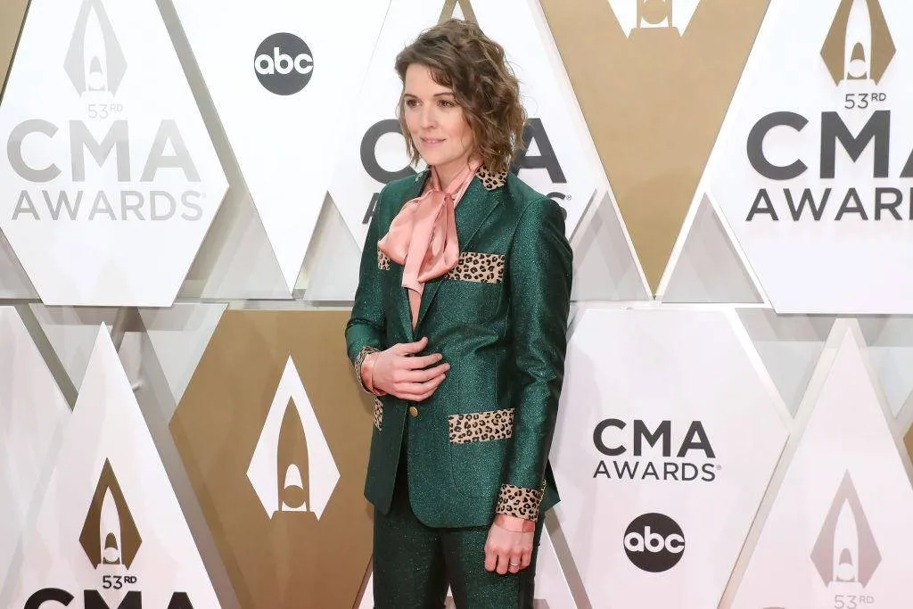 Brandi Carlile Rocked a Green Suit With Leopard