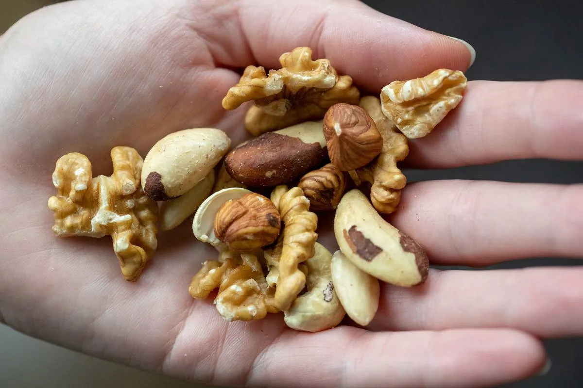 a variety of Nuts