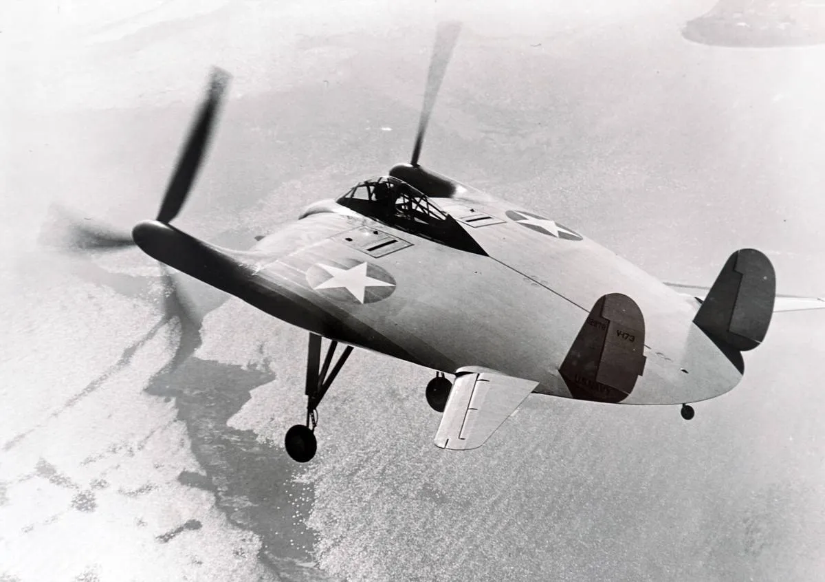 The Vought V-173, the 