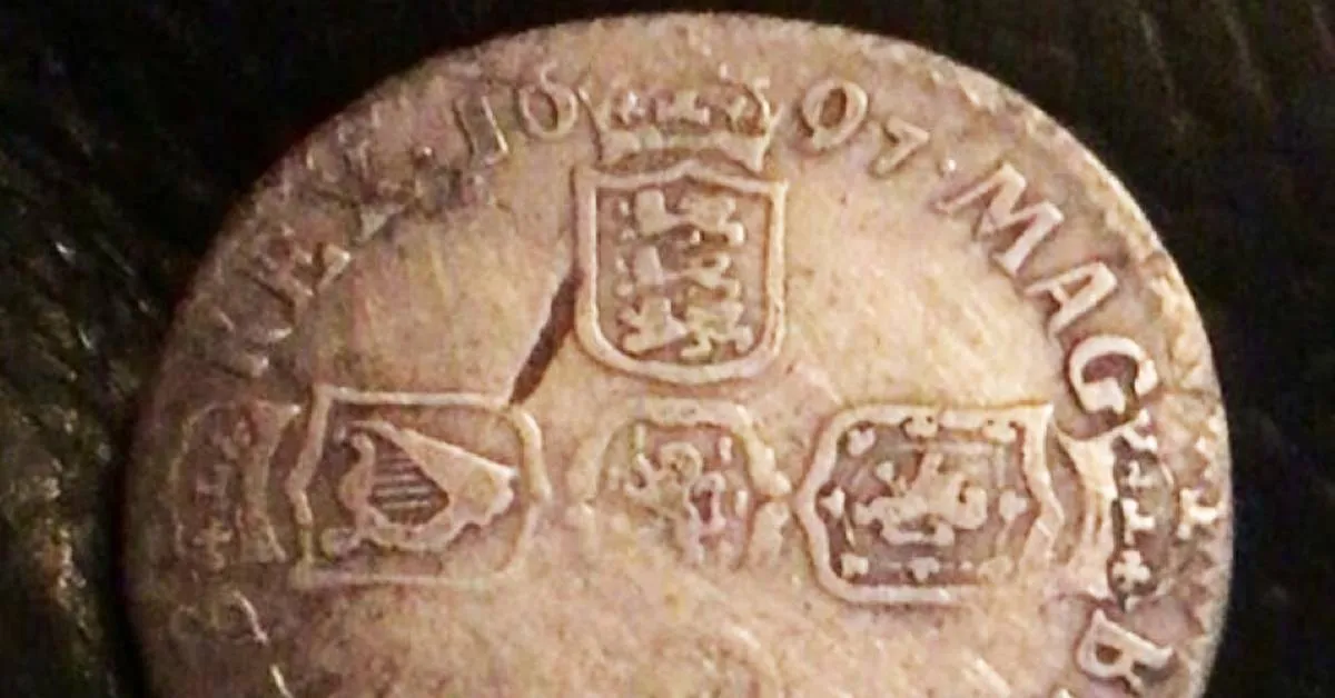 an ancient coin with inscription