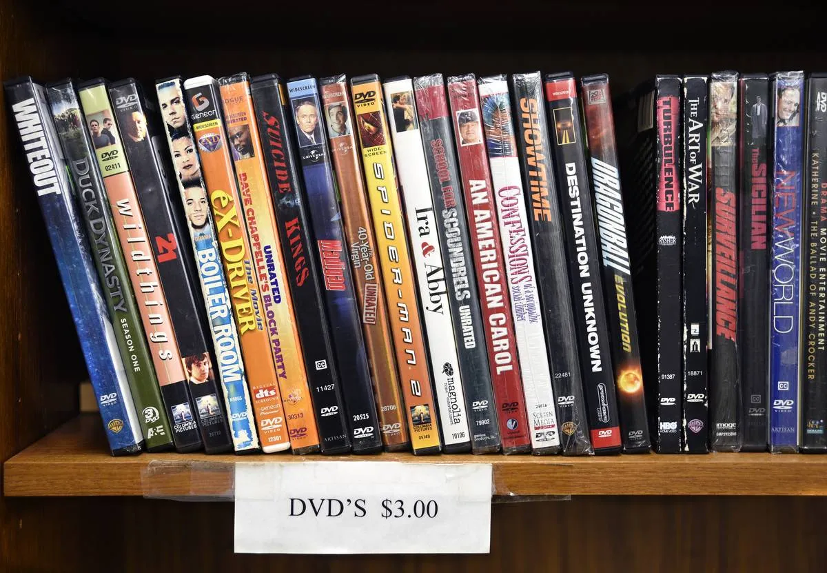 Used DVD videos for sale