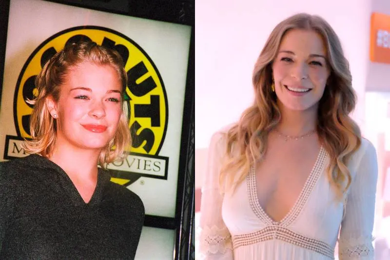 leann rimes young and old photos