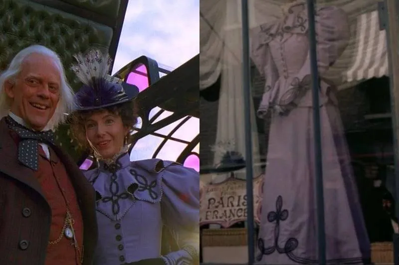 A Purple Dress From Back to the Future Part III Shows Up In Far And Away