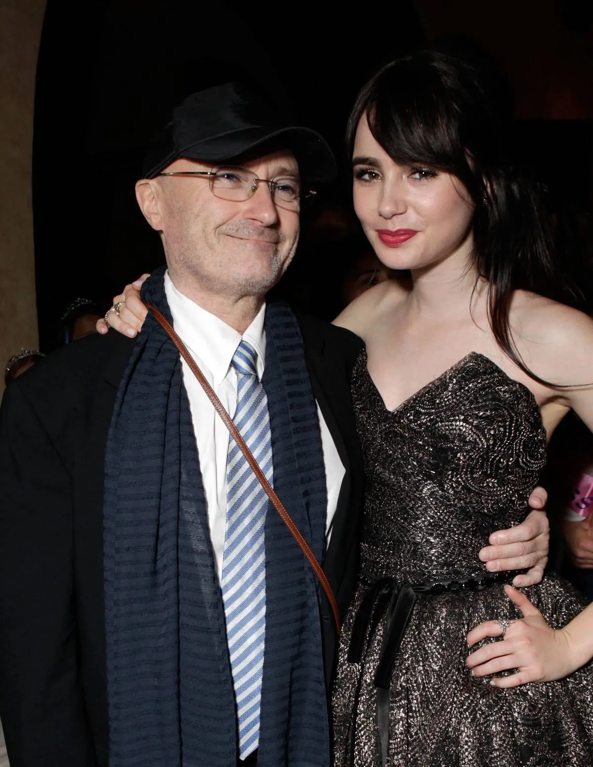 Phil Collins And Lily Collins