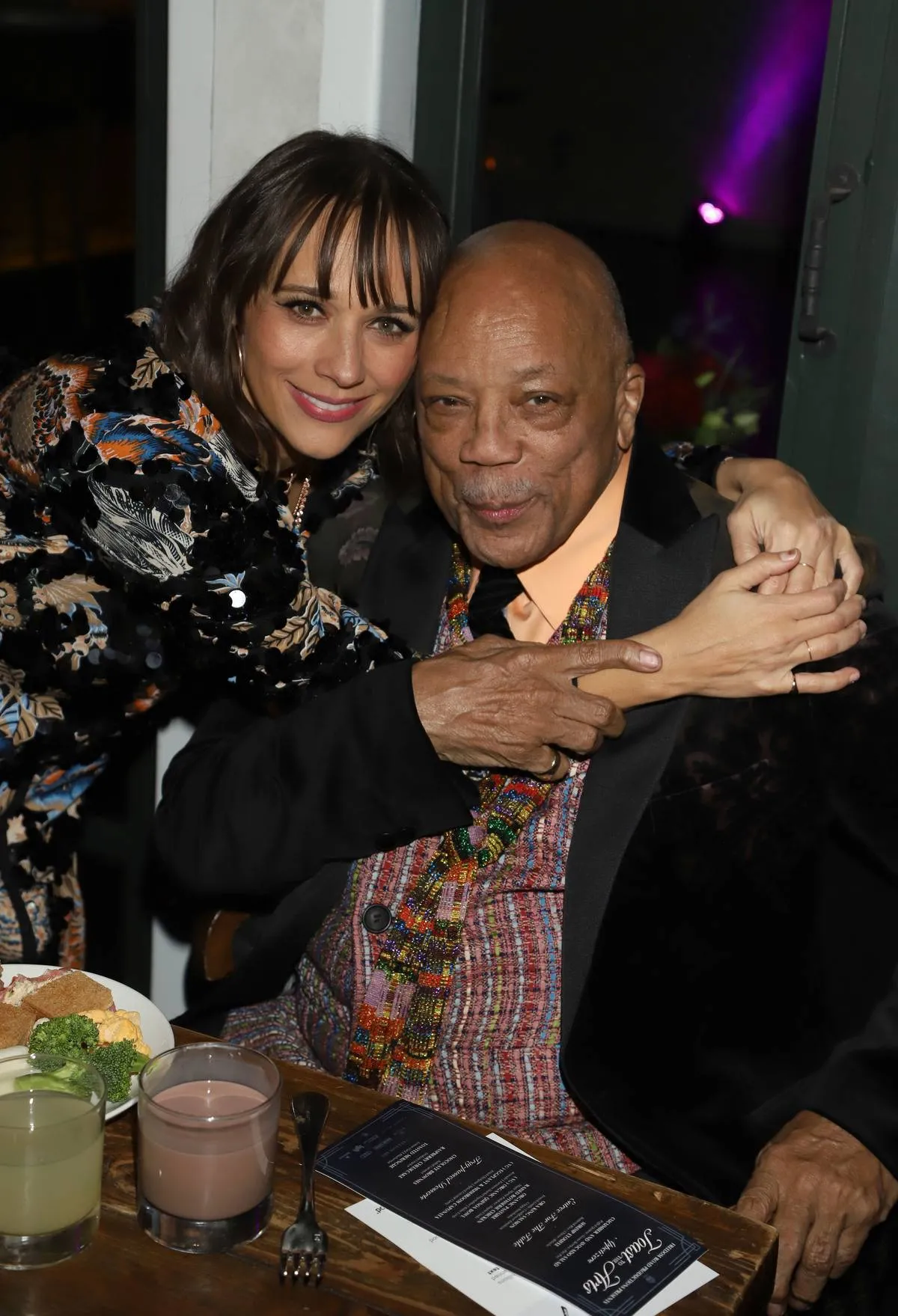 Quincy Jones And Rashida Jones