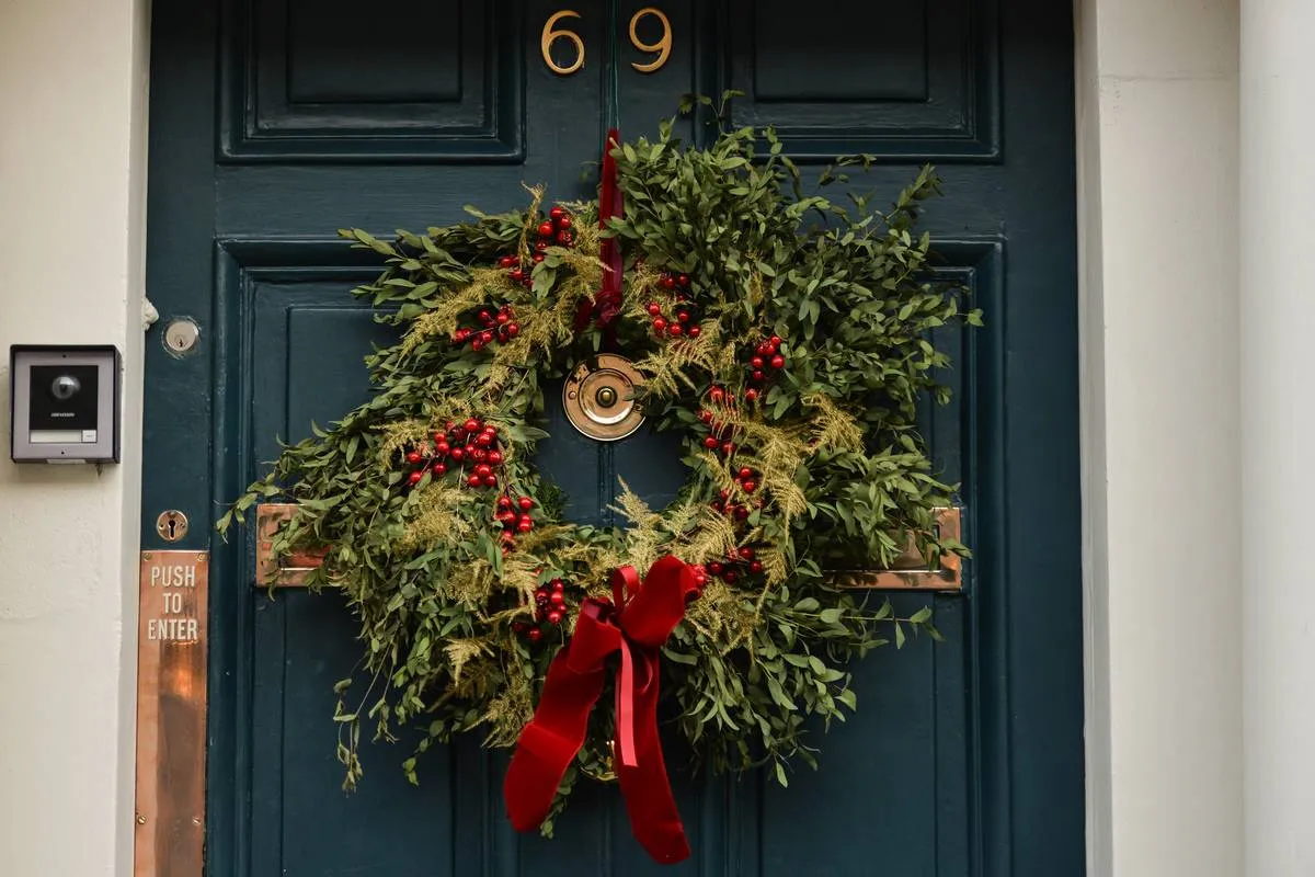 The Christmas Wreath Was Originally A Religious Symbol