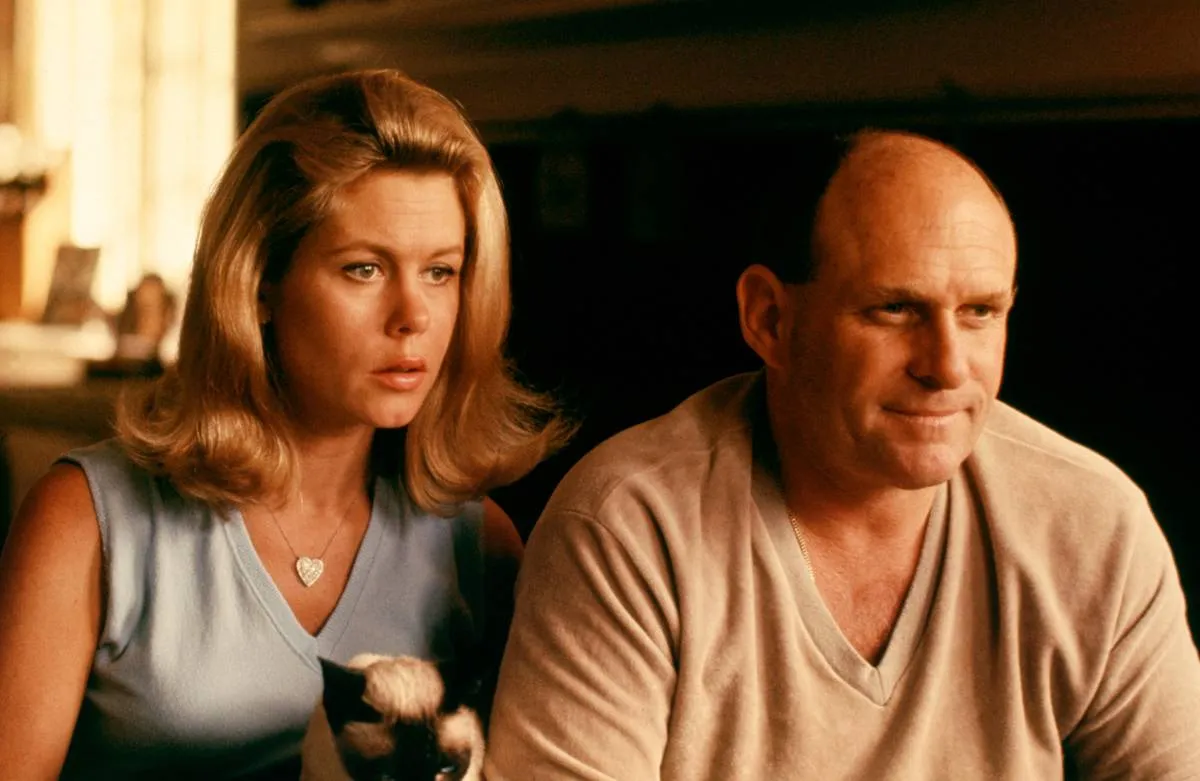 Elizabeth Montgomery And Bill Asher At Home