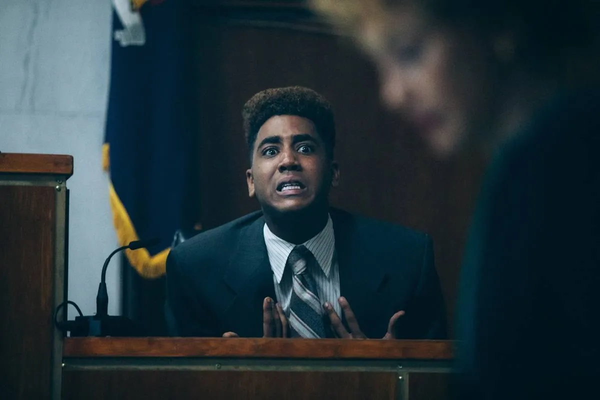 a boy in court  in when they see us
