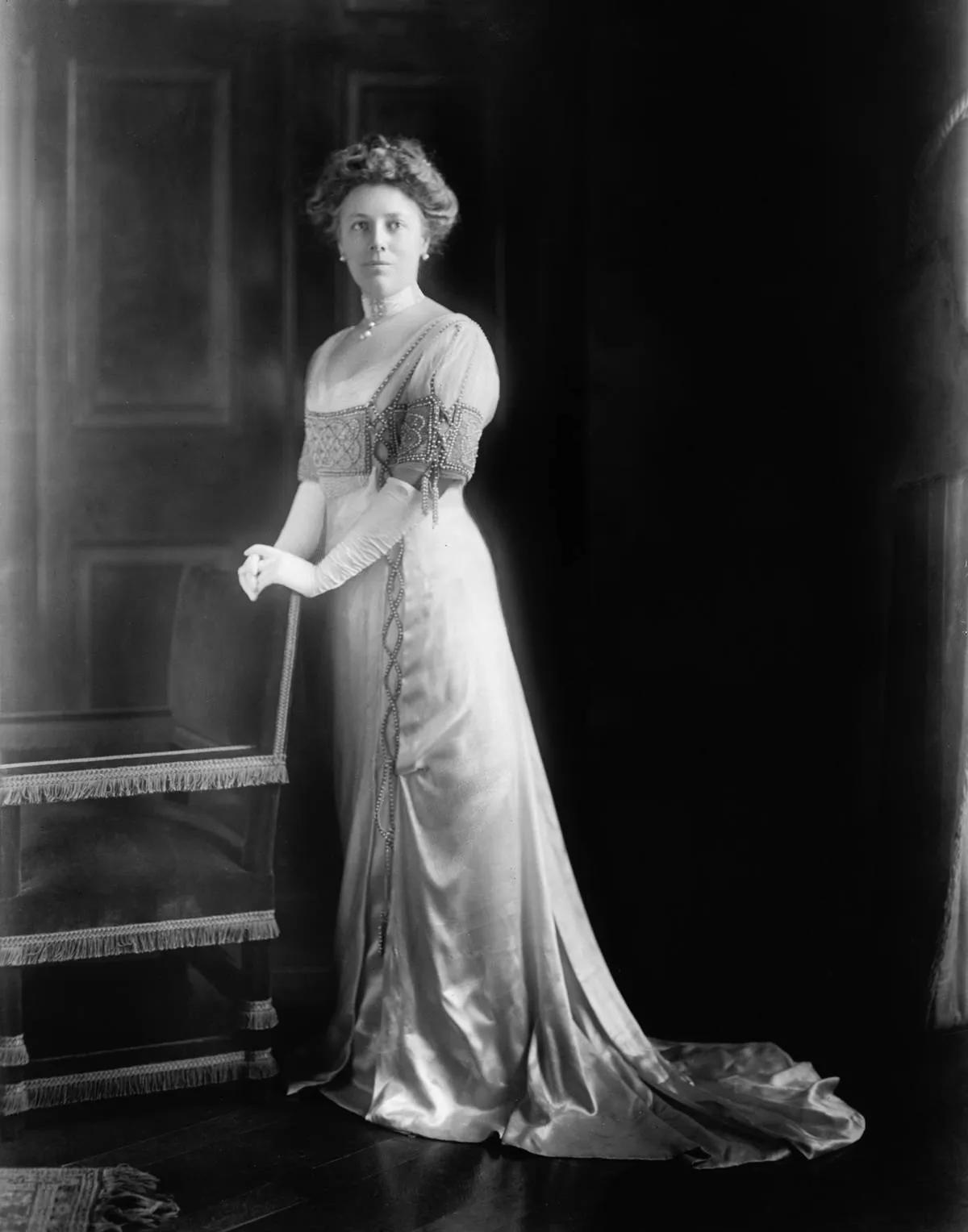 Helen Herron Taft, First Lady and Wife of U.S. President Howard Taft, Portrait, circa 1910's