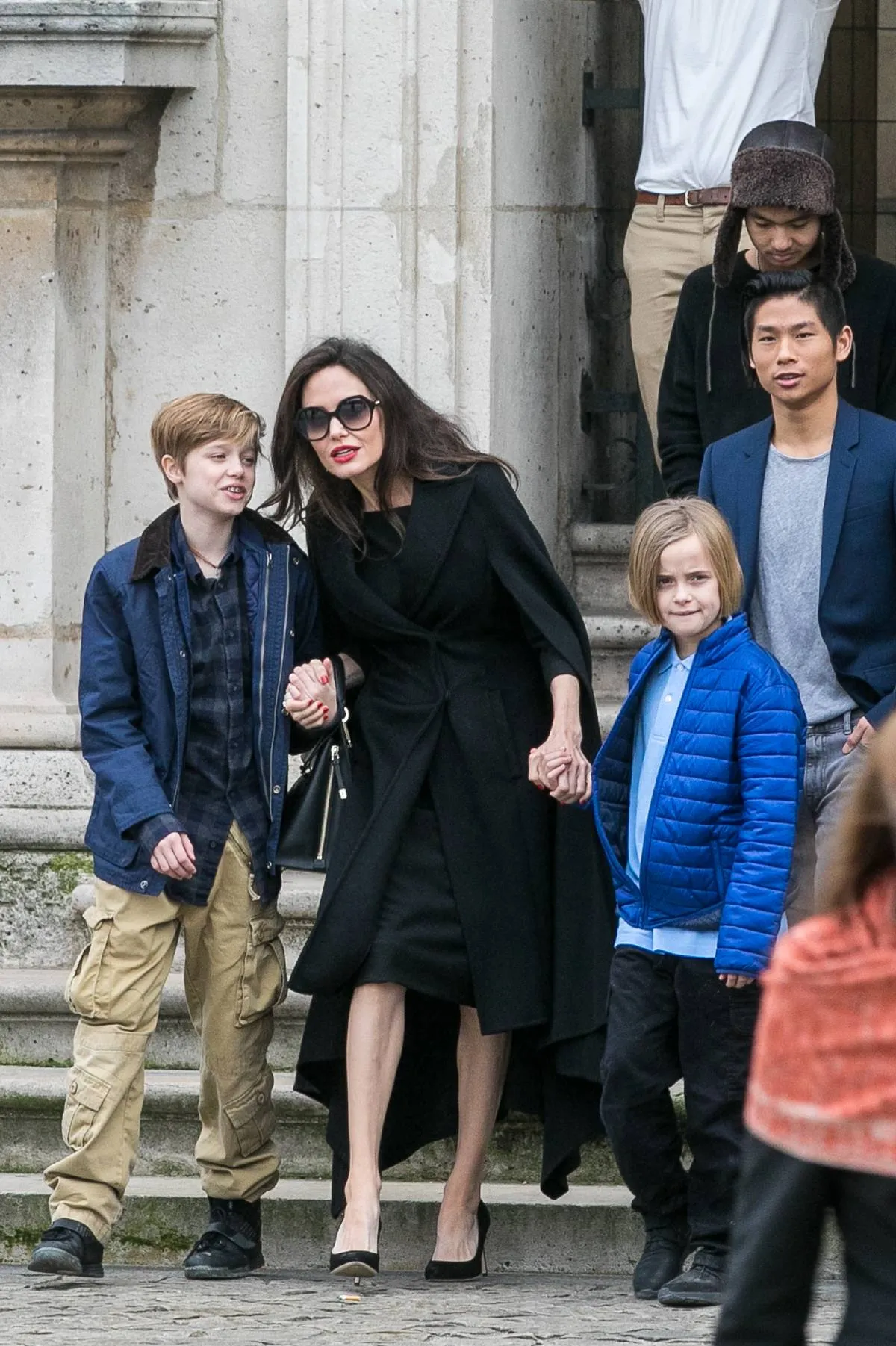 Angelina Jolie's Nannies Have To Stay Up With The Kids