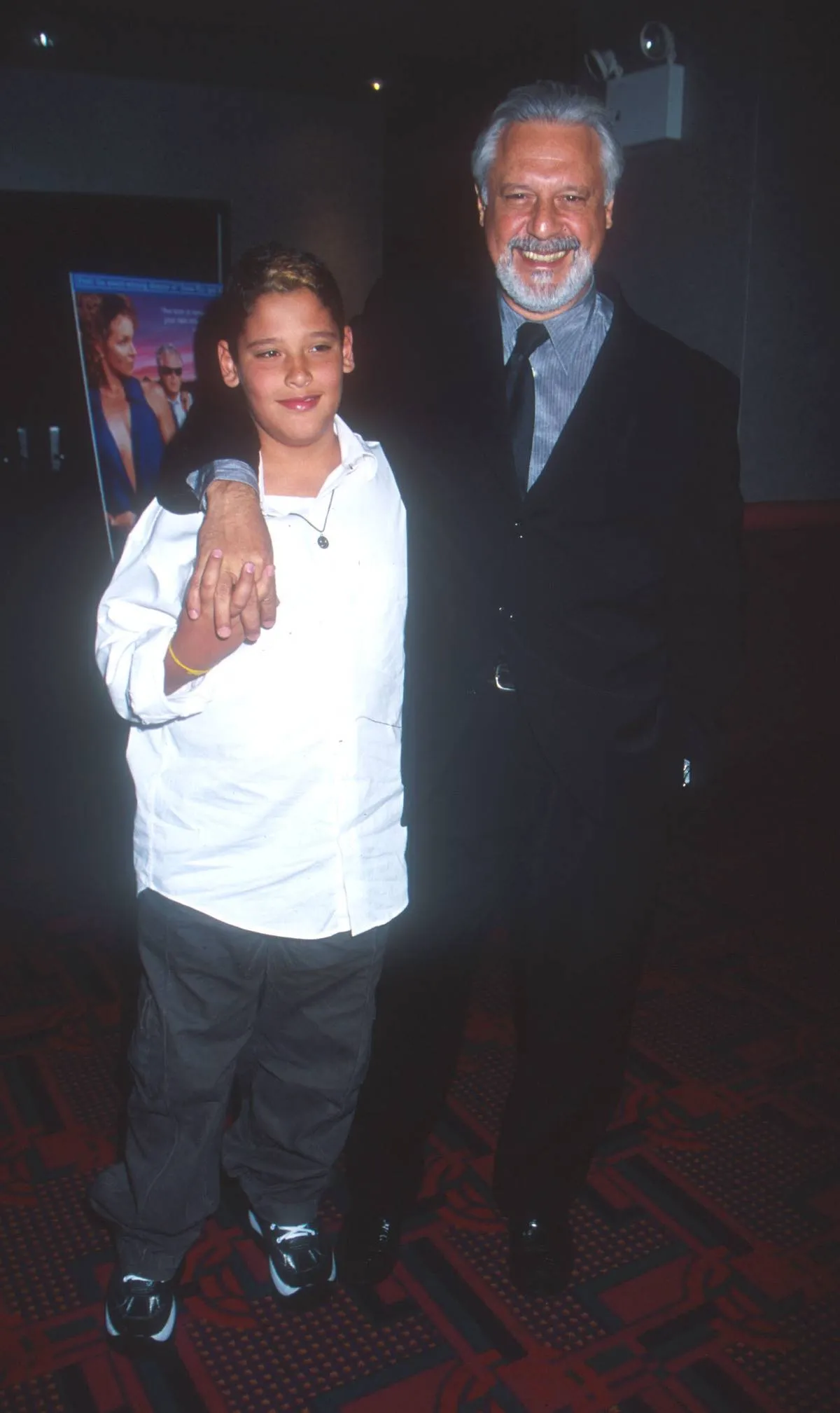 Actor Antonio Fagundes with his son attend the New York premiere of 