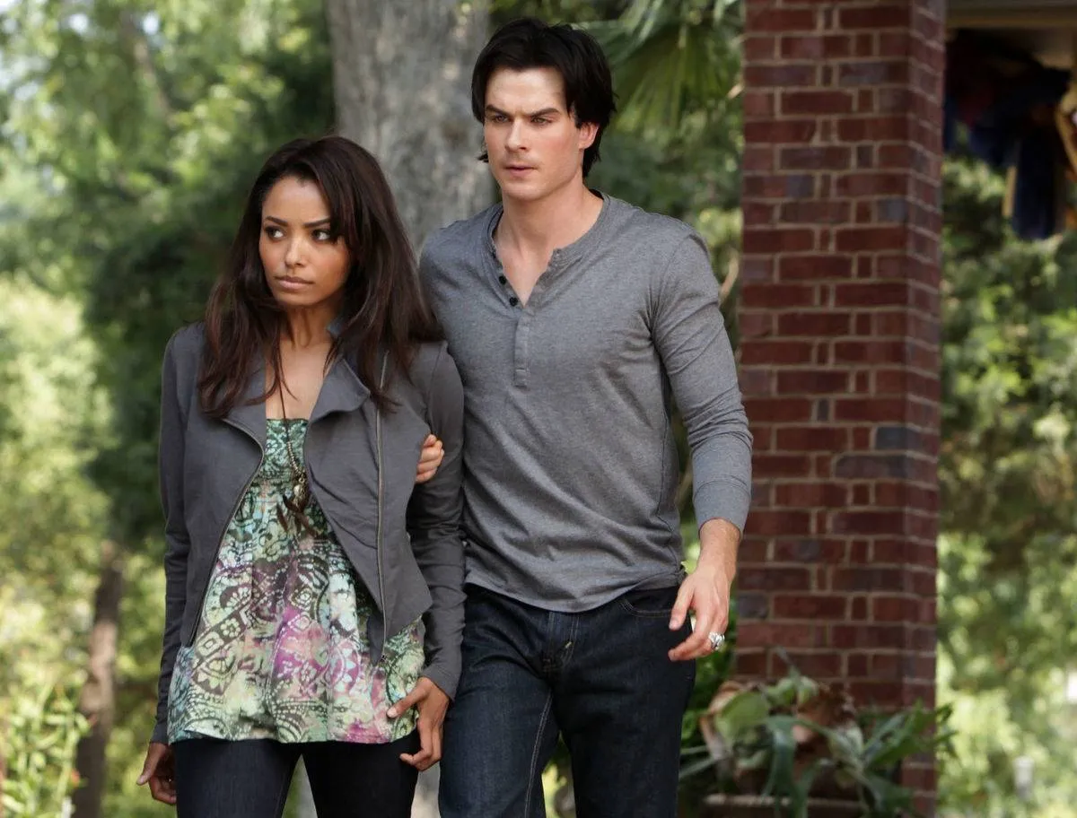 Kat Graham & Ian Somerhalder And The Vampire Diaries