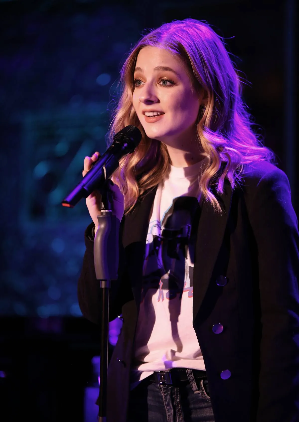 Jackie Evancho in rehearsal for her new show 