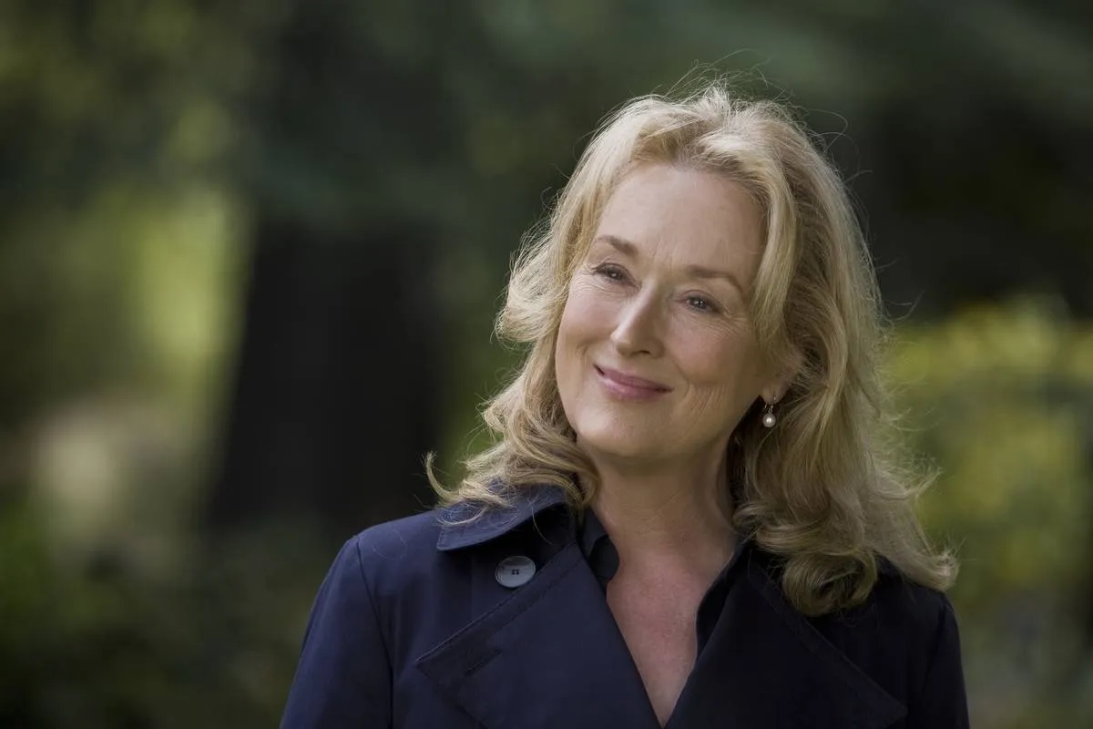 Meryl Streep smiling in it's complicated
