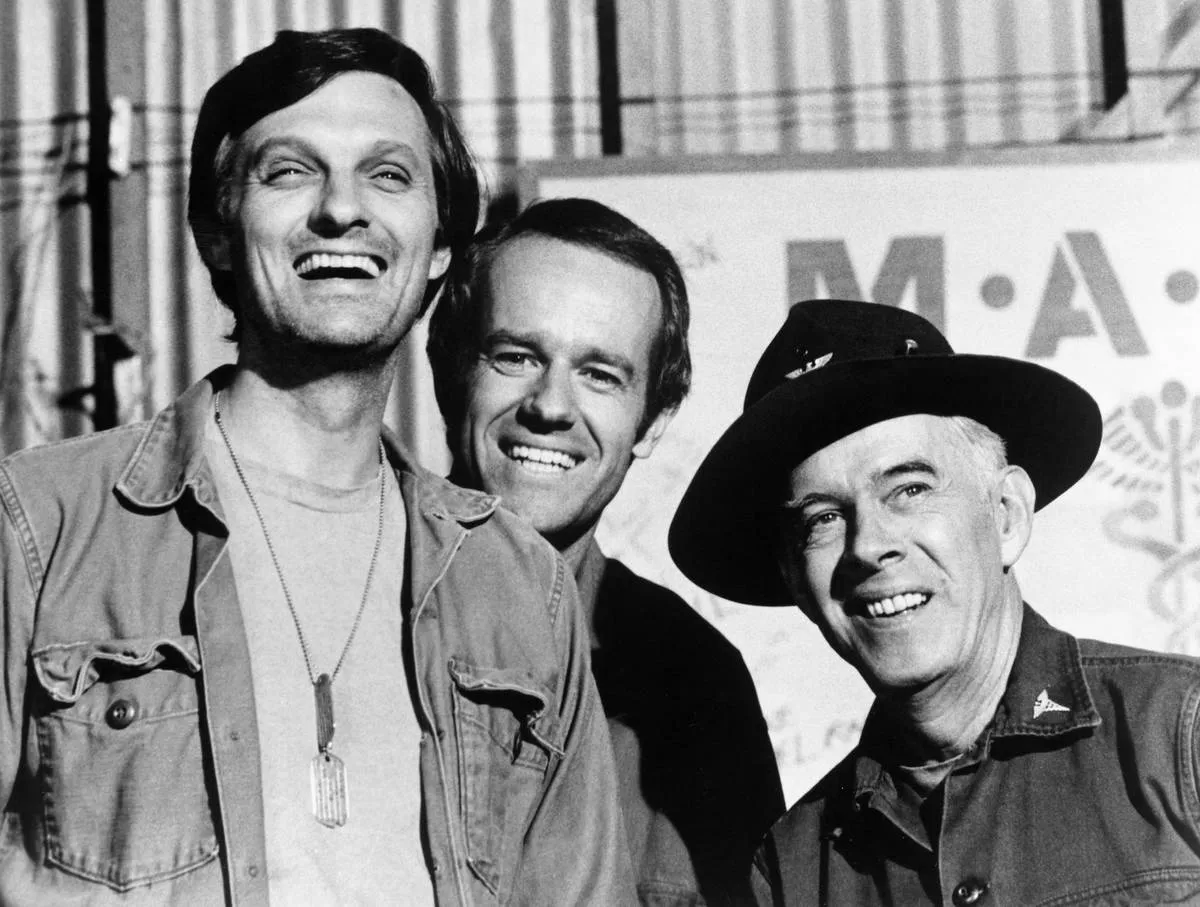 Cast members from M*A*S*H*