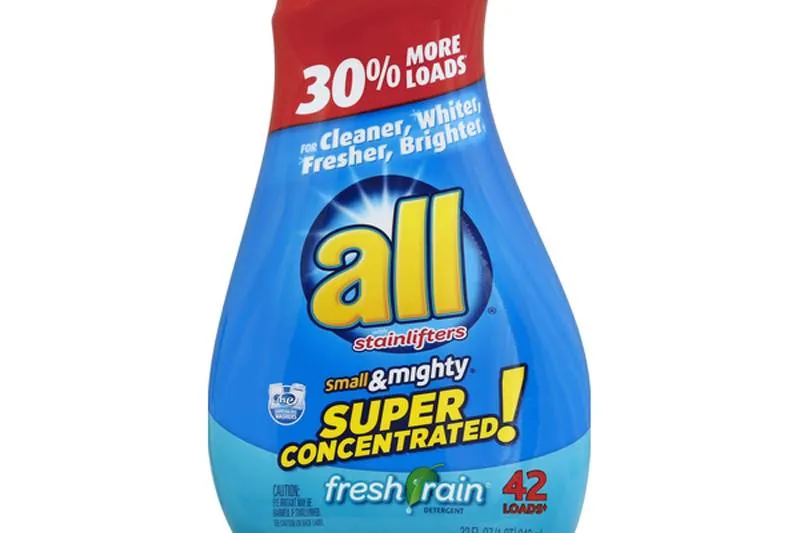 all small & mighty fresh rain detergent