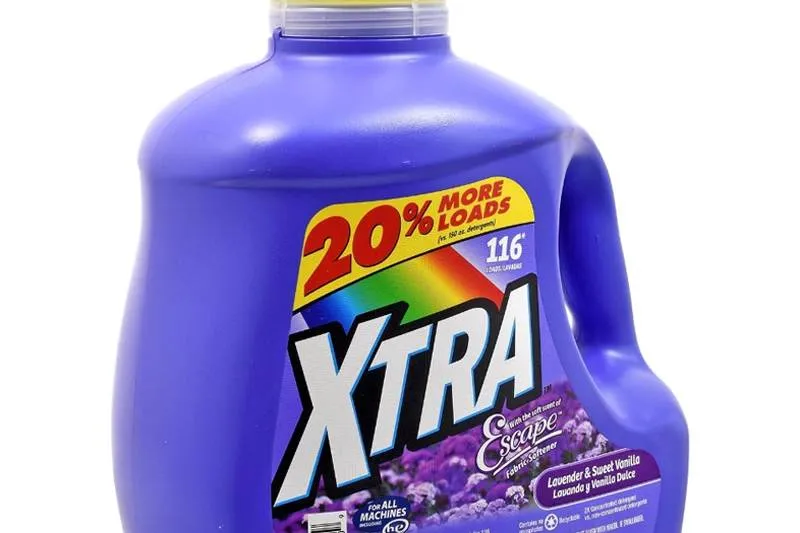 lavender and vanilla xtra detergent with softener