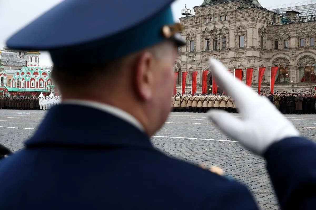 Red Square march marks 78th anniversary of 1941 October Revolution Parade
