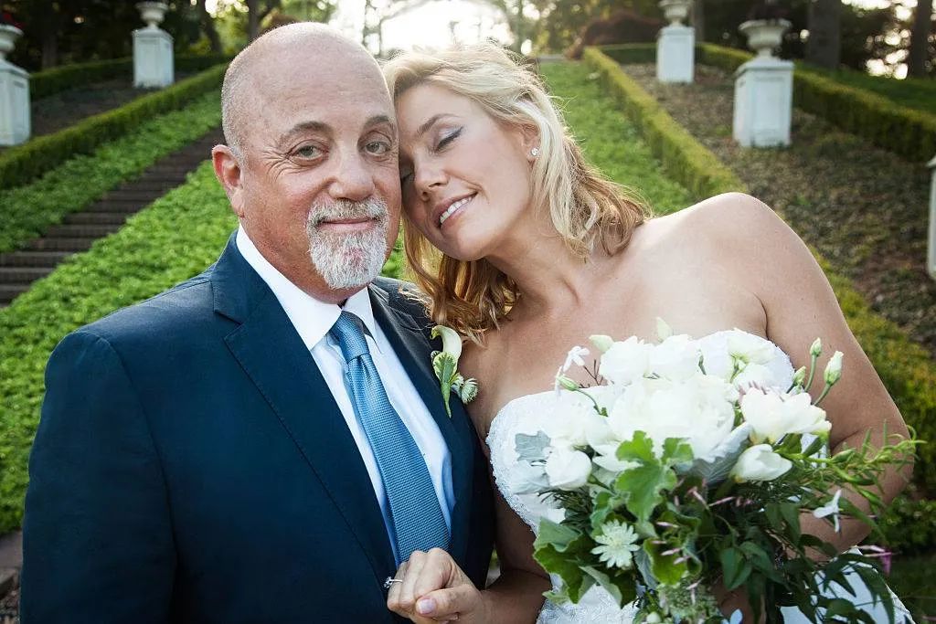 alexis roderick and billy joel at their wedding
