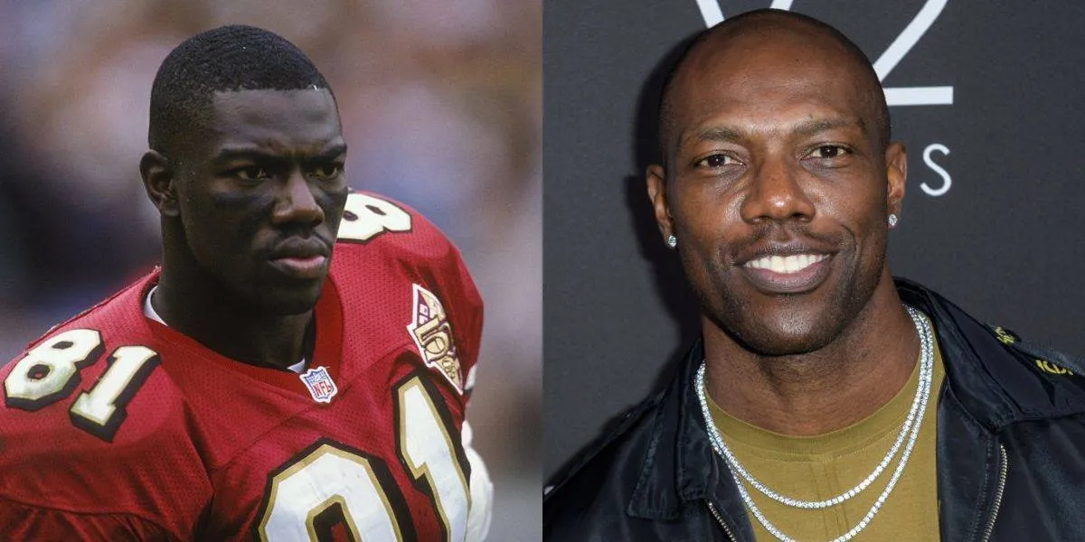 Terrell Owens before and after