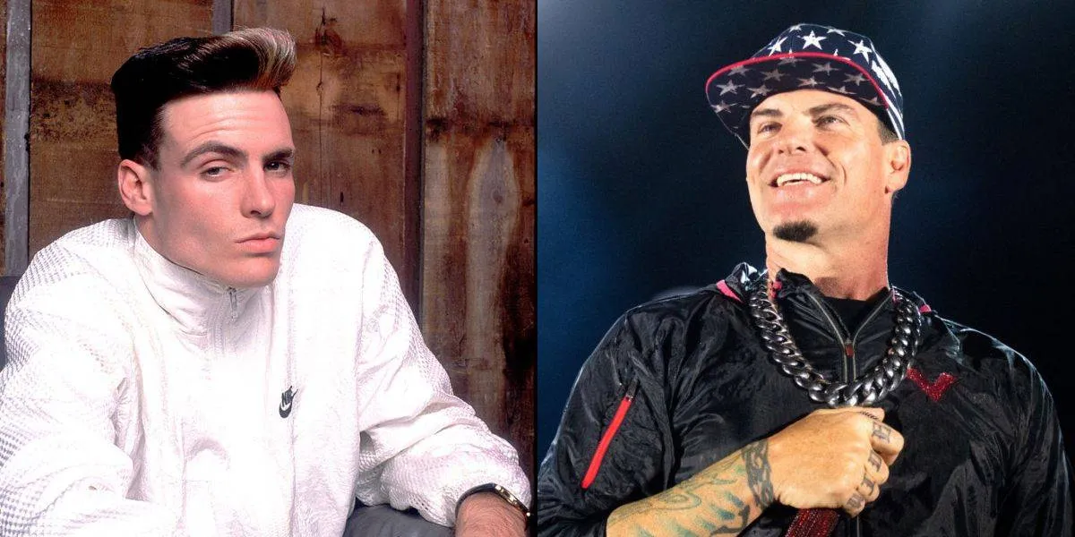 Vanilla Ice before and after