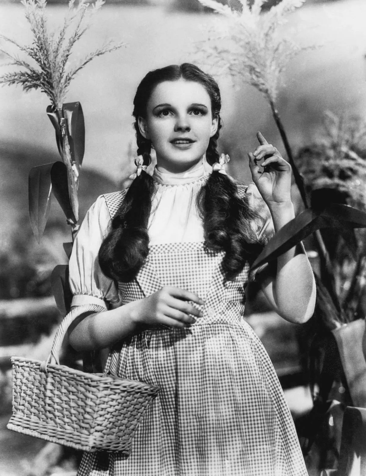 Judy Garland begins her journey in the Wizard of Oz, Hollywood, California, 1939