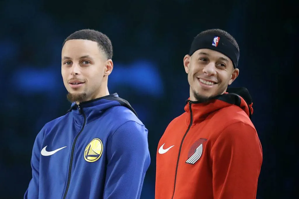 Steph Curry and brother Seth Curry