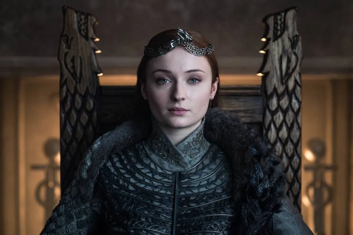 Sansa Stark Sophie Turner Queen of the North Game of Thrones